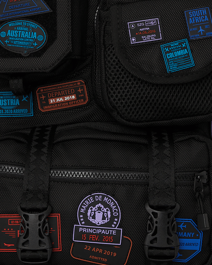 JAMES FIRST CLASS I GOT THESE STAMPS BACKPACK