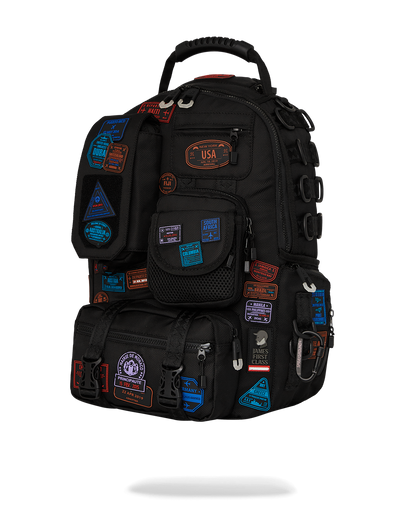 JAMES FIRST CLASS I GOT THESE STAMPS BACKPACK