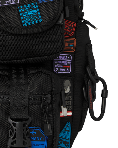 JAMES FIRST CLASS I GOT THESE STAMPS BACKPACK