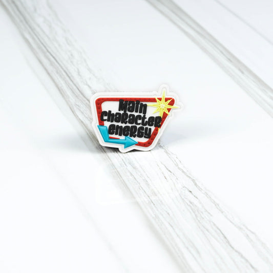 Main Character Energy School Patch