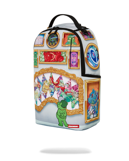 MONEYBEAR ART CRITIQUE BACKPACK