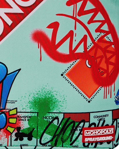 MONOPOLY DO NOT PASS GO DLXSR BACKPACK