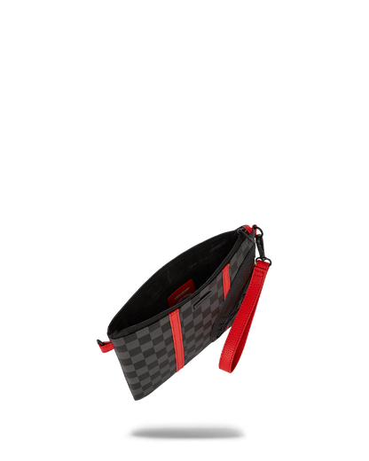 MONACO SHARK CLUB CROSSOVER CLUTCH W/ SHOULDER STRAP