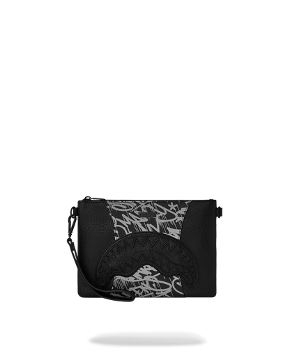 A.M.P.M CROSSOVER CLUTCH W/ SHOULDER STRAP