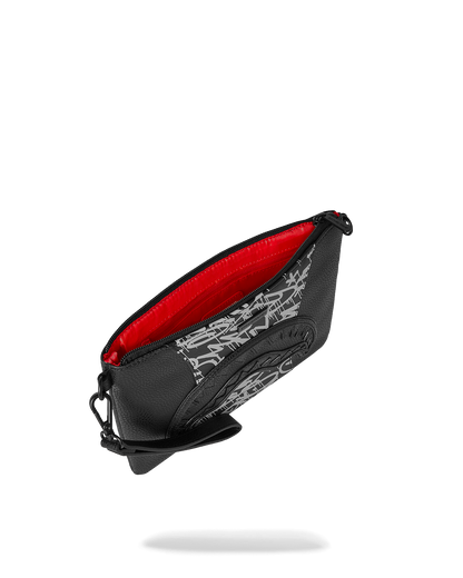A.M.P.M CROSSOVER CLUTCH W/ SHOULDER STRAP