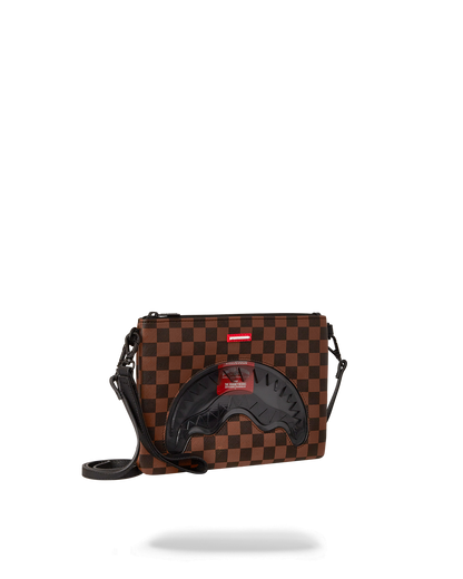 SHARKS IN PARIS CLEAR FOR TAKEOFF CROSSOVER CLUTCH WITH STRAP