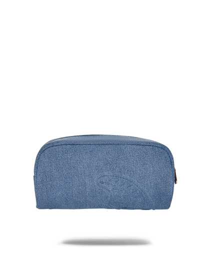 STONE WASHED SHARK PENCIL POUCH