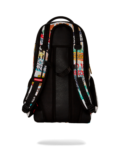 CREATE ANOTHER DAY SKATEBOARD-STRAP BACKPACK