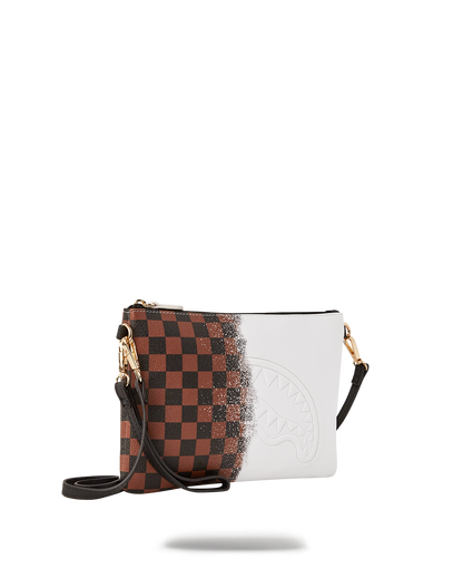SPRAYSHARKS WORLDWIDE CROSSOVER CLUTCH W/ SHOULDER STRAP