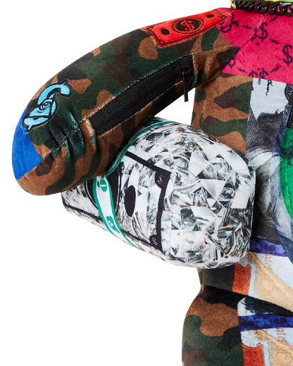 SHARK MASTERPIECES MONEYBEAR TEDDYBEAR BACKPACK