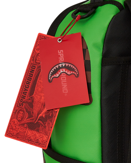 GREEN MONEY BEAR DLXSV BACKPACK