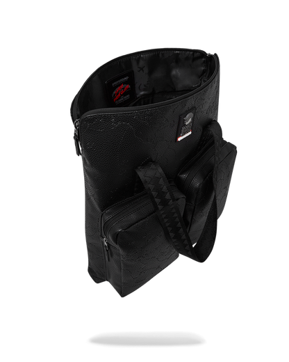 JAMES FIRST CLASS TYCOON TRAVELER CROSSOVER MESSENGER BAG