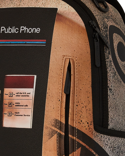 EXIT NYC PAYPHONE BACKPACK