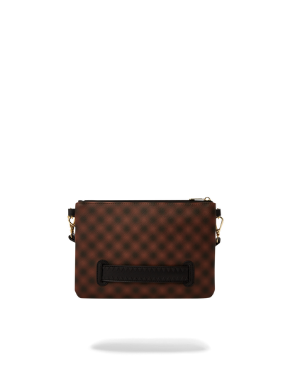 SHARKS IN PARIS BLUR EFFECT CROSSOVER CLUTCH