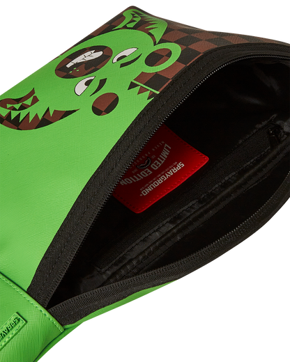 GREEN MONEY BEAR SAVVY CROSSBODY