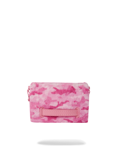 FURRROCIOUS IN PINK CROSSOVER CLUTCH