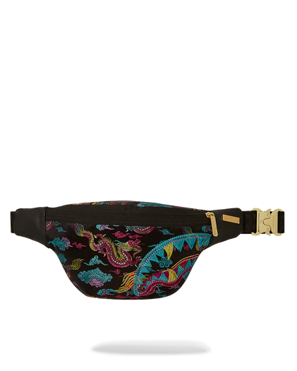EMBROIDERED DRAGONS SAVVY CROSSBODY