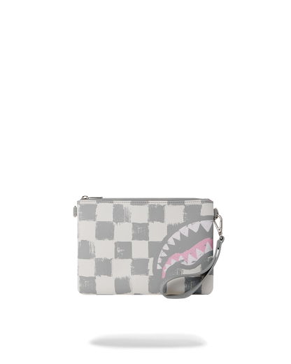 VANQUISH CREAM CROSSOVER CLUTCH