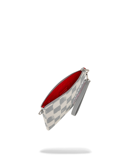 VANQUISH CREAM CROSSOVER CLUTCH