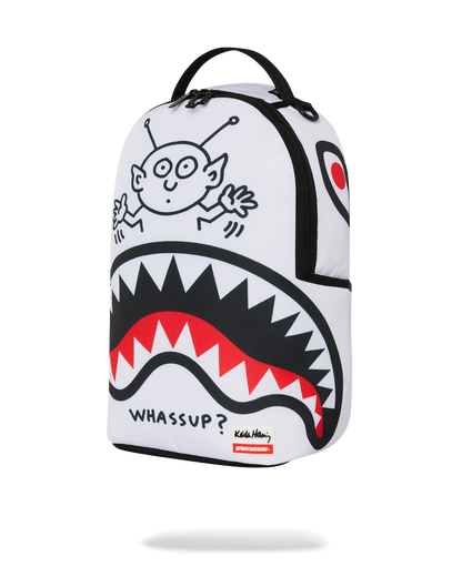 KEITH HARING WHASSUP ALIEN DLX BACKPACK
