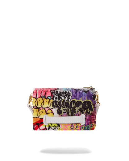 LE MONDE DES GRAFFITIS CROSSOVER CLUTCH