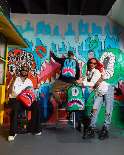 JORGE RODRIGUEZ THE ARTIST COLLAB BOB SHARK BACKPACK