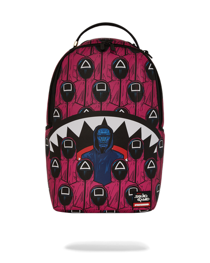 SQUID GAME COLLAB FRONT MAN & PINK GUARD SHARKS BACKPACK