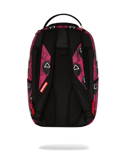 SQUID GAME COLLAB FRONT MAN & PINK GUARD SHARKS BACKPACK