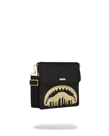 GOLDHEART SHARK DRIP MESSENGER SLING