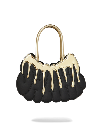 GOLDHEART SHARK DRIP HANDBAG
