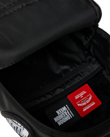 LONDON FASHION WEEK MOODBOARD MONTAGE BACKPACK
