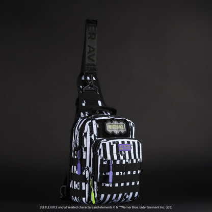 9L Tactical Sling Bag Beetlejuice