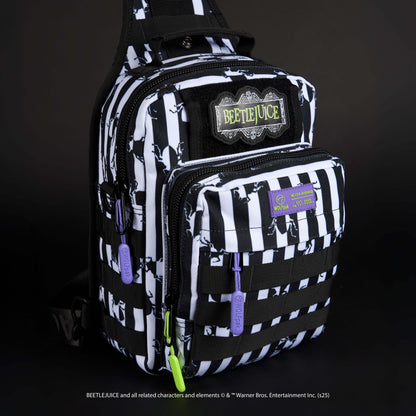 9L Tactical Sling Bag Beetlejuice