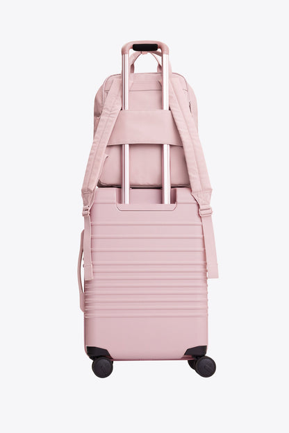 The Expandable Backpack in Atlas Pink