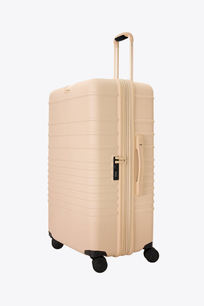 The Large Check-In Roller in Beige