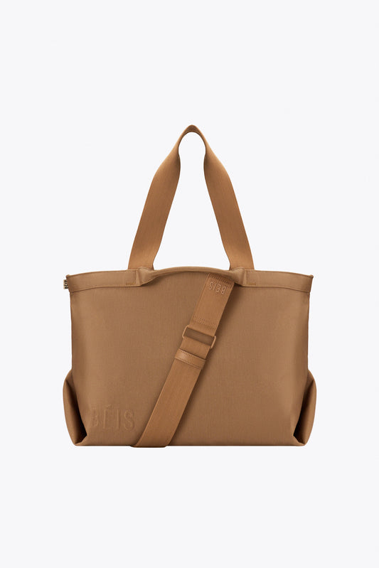 The Travel Tote in Camel