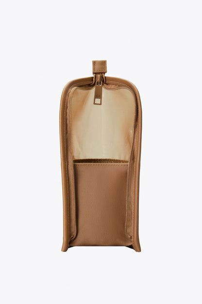 The Makeup Brush Pouch in Camel