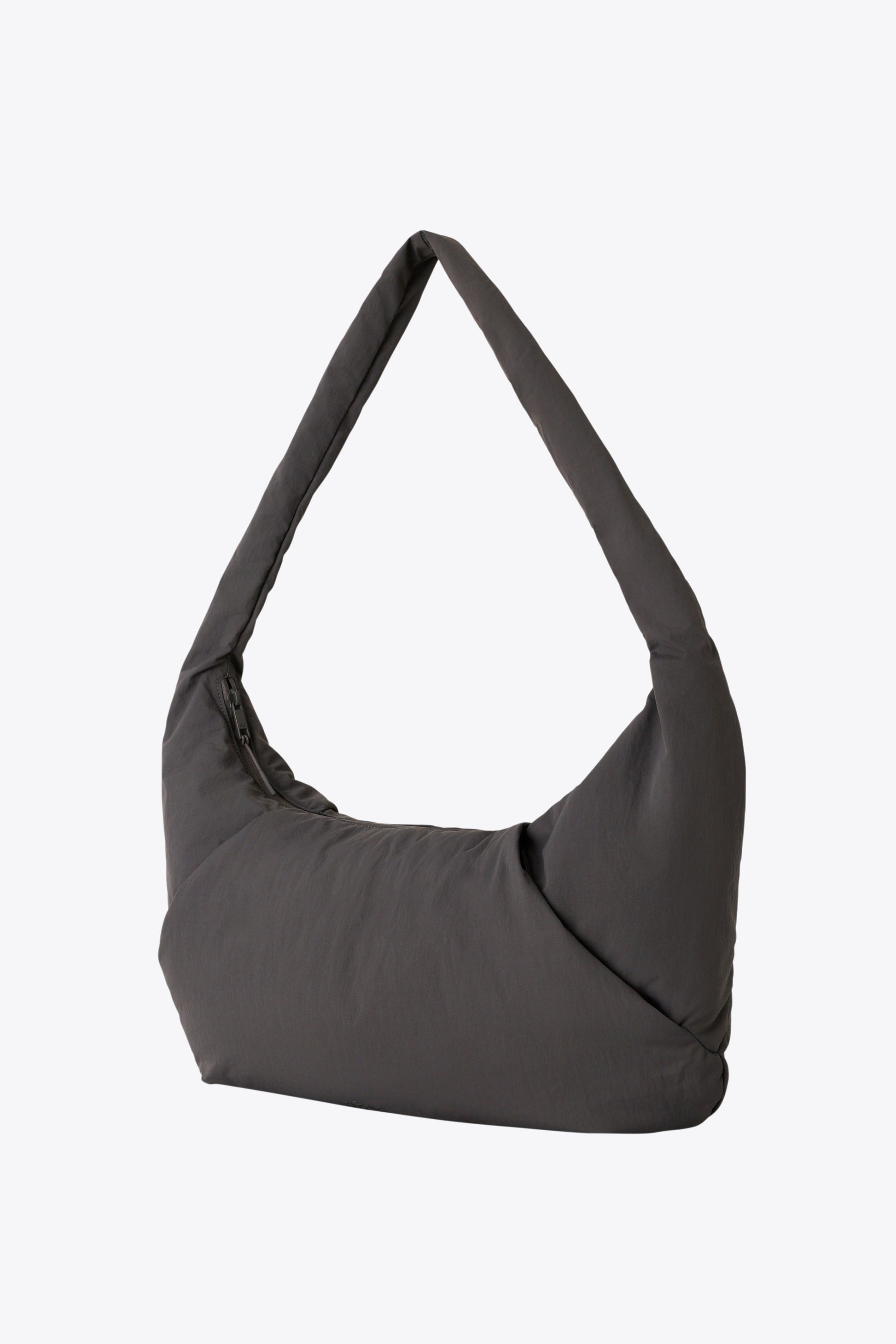 The Oversized Crescent Catchall in Charcoal
