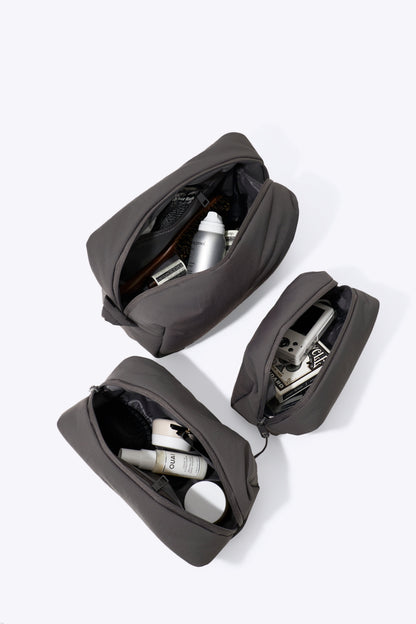 The Air Pouch Set in Charcoal