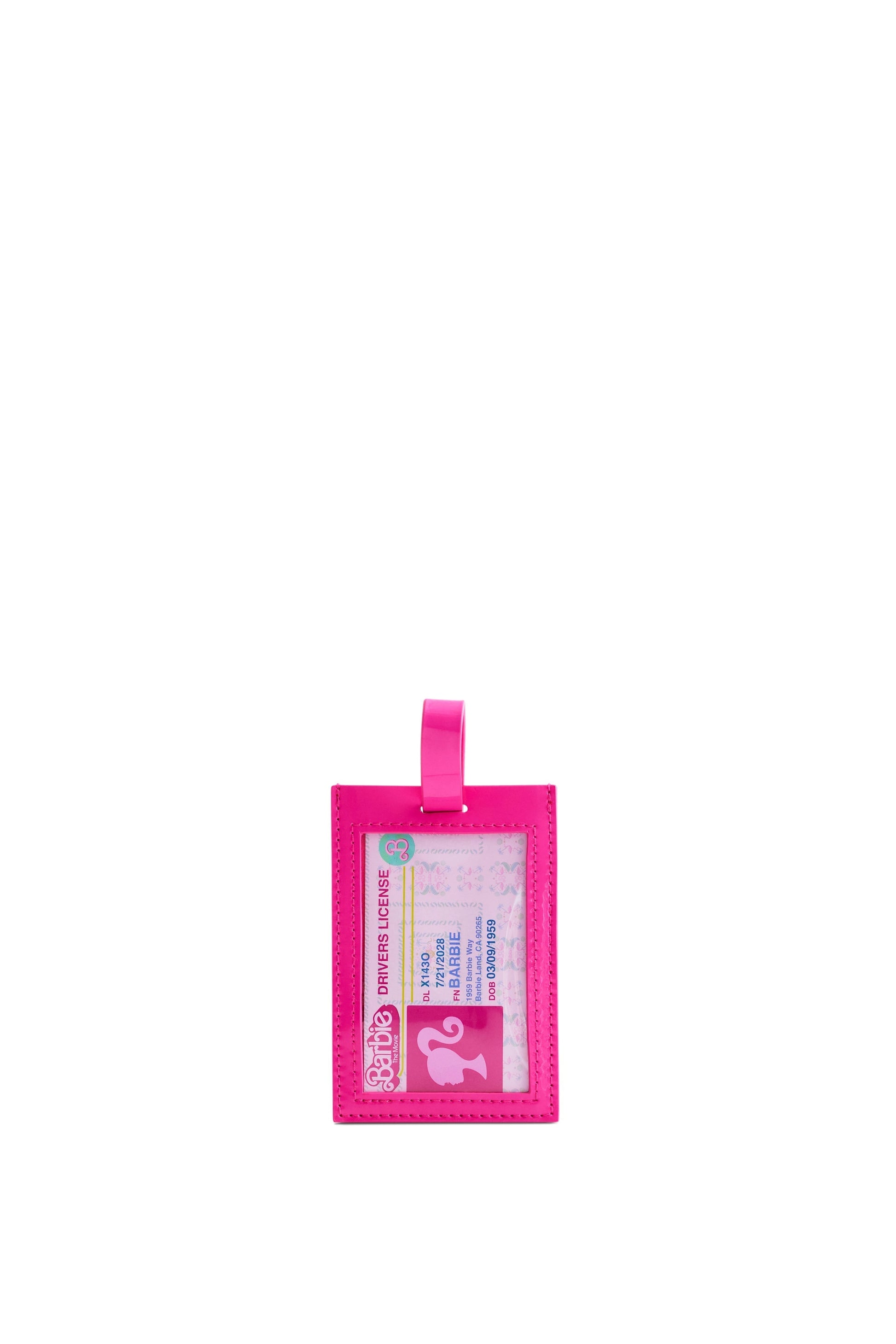 The Passport & Luggage Tag Set in Barbieƒ?› Pink