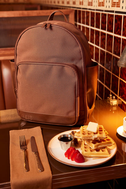 The Travel Backpack in Maple