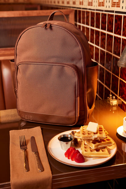 Resale The Travel Backpack in Maple