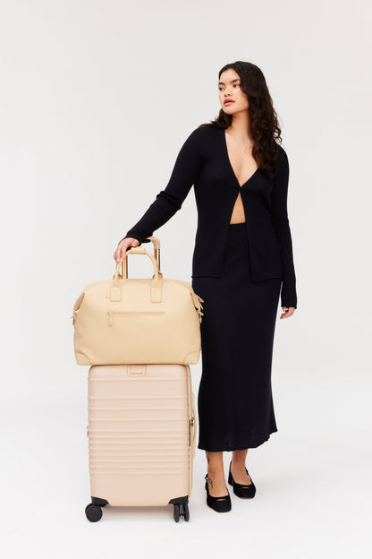 Resale The Premium Duffle in Beige