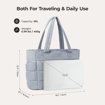 The Bubble 20L Puffy 15.6" Laptop Work Tote