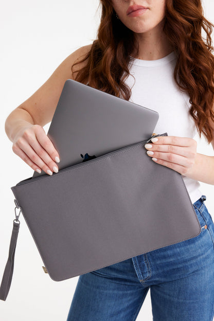 Resale The B??ISics Laptop Pouch in Grey