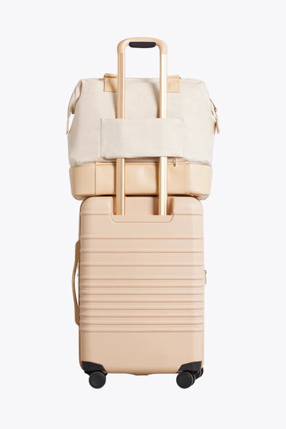 Resale The Mini Weekender in Beige