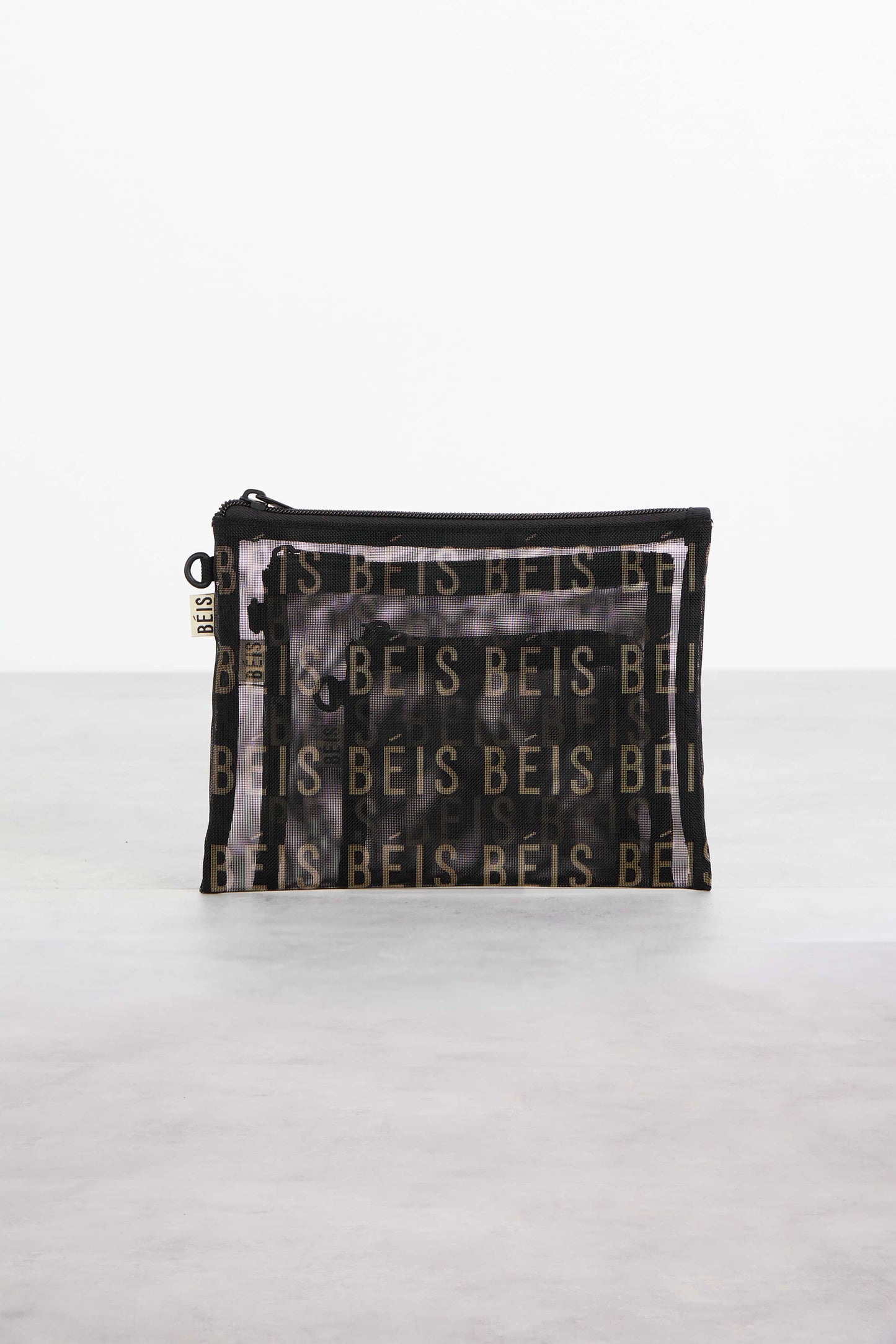 The Mesh Pouch Trio in Black