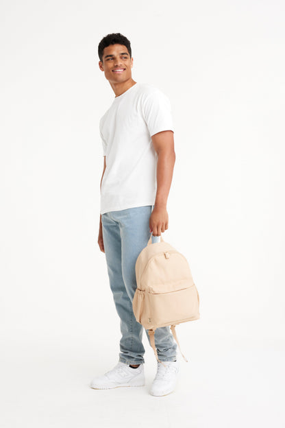The B??ISics Backpack in Beige
