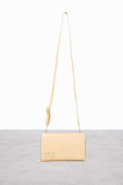 The Travel Wallet in Beige