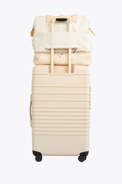 Resale The Convertible Mini Weekender in Beige